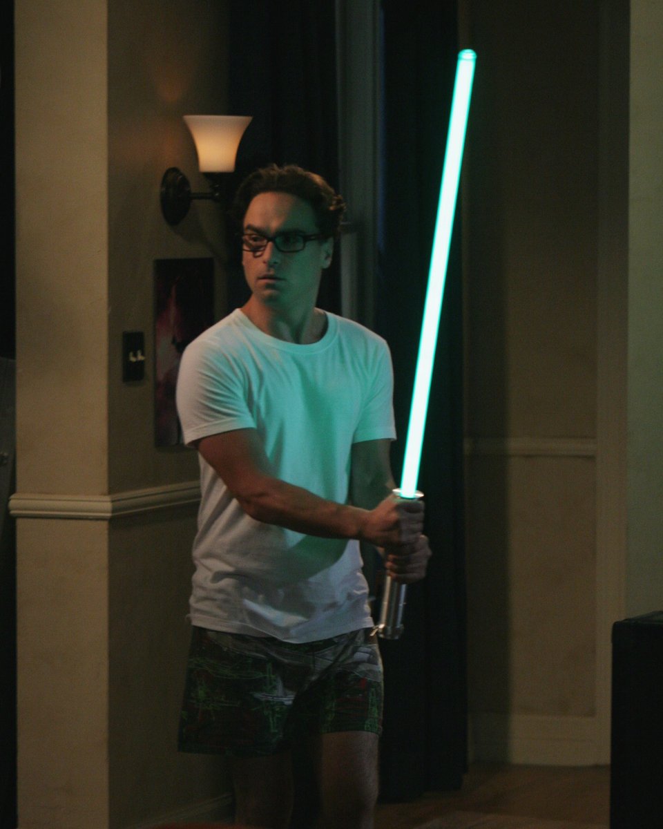 Ready to defend against any intruder. #TheBigBangTheory