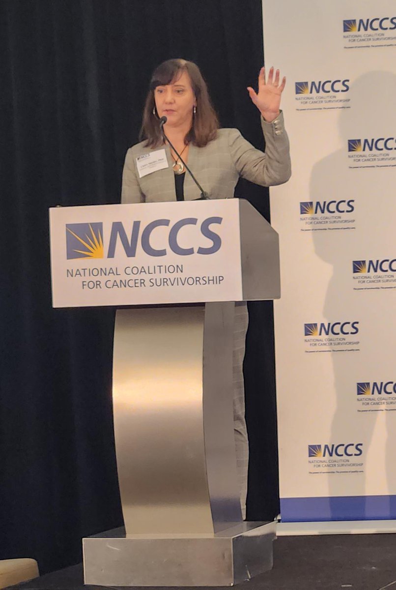 CancerAdvocacy's tweet image. Claire Snyder, PhD from @HopkinsMedicine and @proteuspros delivered the #keynoteaddress for the Fall Cancer Policy Roundtable, &quot;Patient-Centered Research and Practice: The PROTEUS Consortium,&quot; which explored the value of including #patientreportedoutcomes in #clinicaltrials and…