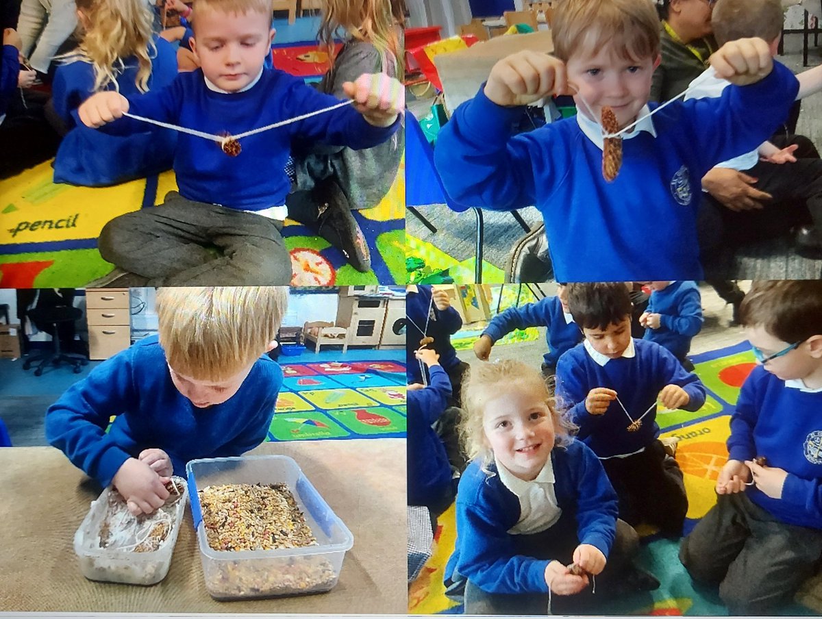StCuthbertsRCP's tweet photo. P1 have loved #BookWeekScotland. We were delighted to receive our @Bookbug_SBT bags 📚. We enjoyed our storytelling session with @GreenTeamEdin and making bird feeders to follow on from the story. We are looking forward to dressing up tomorrow! #Article28 #PlayAtStCuthberts https://t.co/WhvgRo7TZC