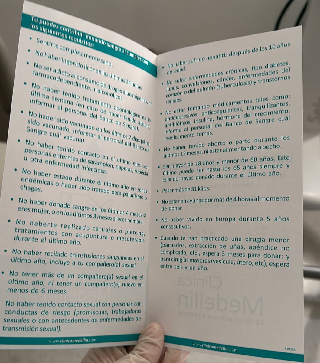 IsaTobon's tweet photo. Mi papá fue sometido a una cirugía muy grande y necesitamos reponer las unidades de sangre 🩸 que han sido utilizadas para el procedimiento. Cualquier RH es bienvenido para donación de plaquetas pero si son RH O- , muchos mejor. Esto es en Medellín. GRACIAS🙏🏻 https://t.co/M6c24Wvpni