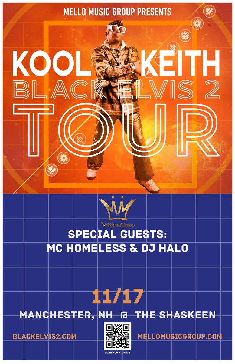 Friday Nov 17th <a href="/TheShaskeenPub/">The Shaskeen Pub</a> Manchester New Hampshire #blackelvis2tour