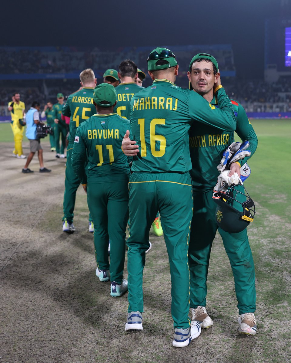 ICC's tweet photo. 💔

#CWC23 #SAvAUS https://t.co/hAwKizlZk4