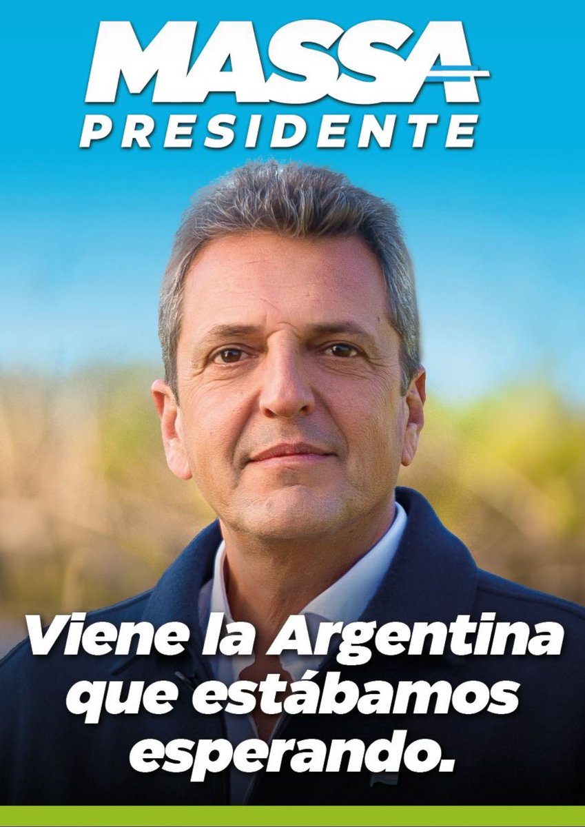 #MassaPresidente2023
