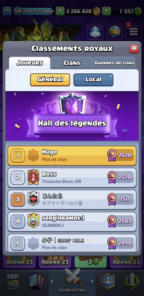 1. follow me 👥️️

2.rt and like 🔃❤️

3. comment your name ✨️

And I add u on my main account 😎

link.clashroyale.com/?clashroyale:/…