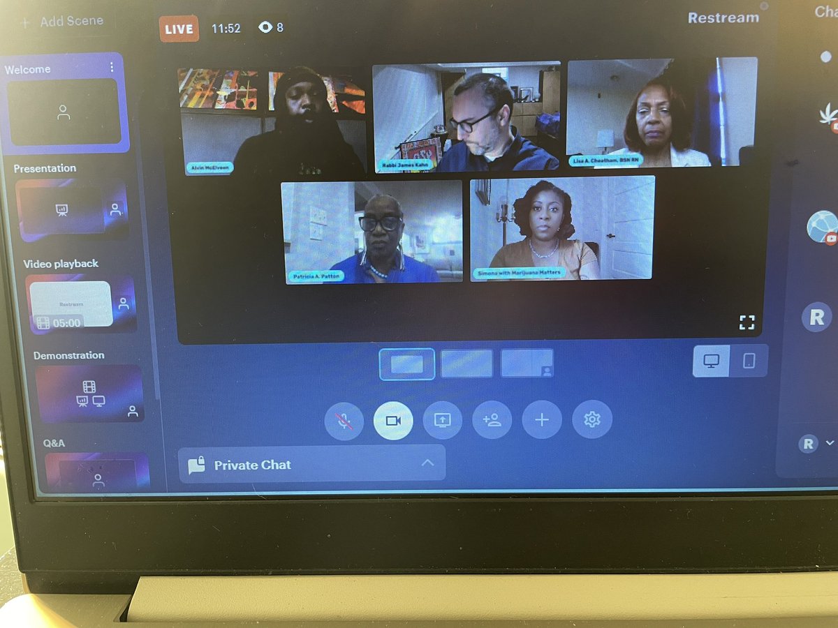 We’re live on <a href="/YouTube/">YouTube</a> talking about faith and cannabis. 

Join in: 

youtube.com/live/Im_bApT8N…