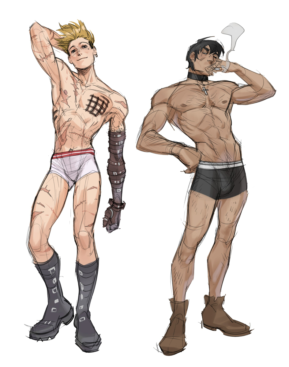 ヴァッシュ・ザ・スタンピード 「#Vashwood anatomy 」|KaySD🎃のイラスト