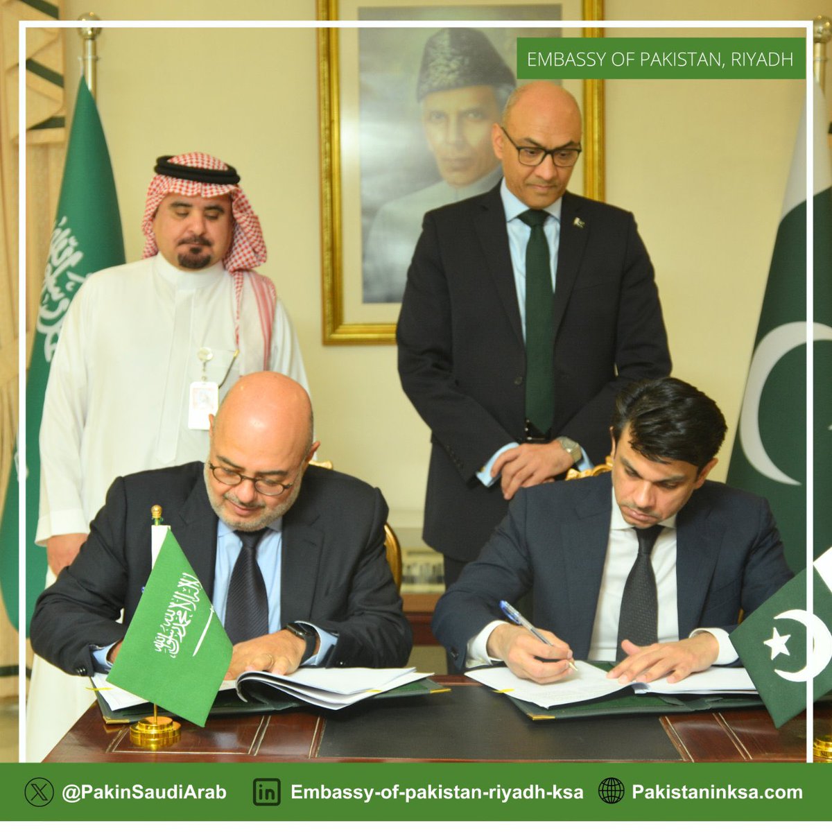 Jawad Sohrab (@jawadsohrab) on Twitter photo Riyadh: MOU signed between Overseas Employment Corporation <a href="/OEC_Pakistan/">Overseas Employment Corporation</a> & <a href="/NesmaPartners/">Nesma & Partners</a>. A significant export potential for thousands of our manpower worker export to the KSA. CEO NESMA, Samer Essam Abdul Samad affirmed his intention to effect closer collaboration & engagement. Riyadh: MOU signed between Overseas Employment Corporation <a href="/OEC_Pakistan/">Overseas Employment Corporation</a> & <a href="/NesmaPartners/">Nesma & Partners</a>. A significant export potential for thousands of our manpower worker export to the KSA. CEO NESMA, Samer Essam Abdul Samad affirmed his intention to effect closer collaboration & engagement.