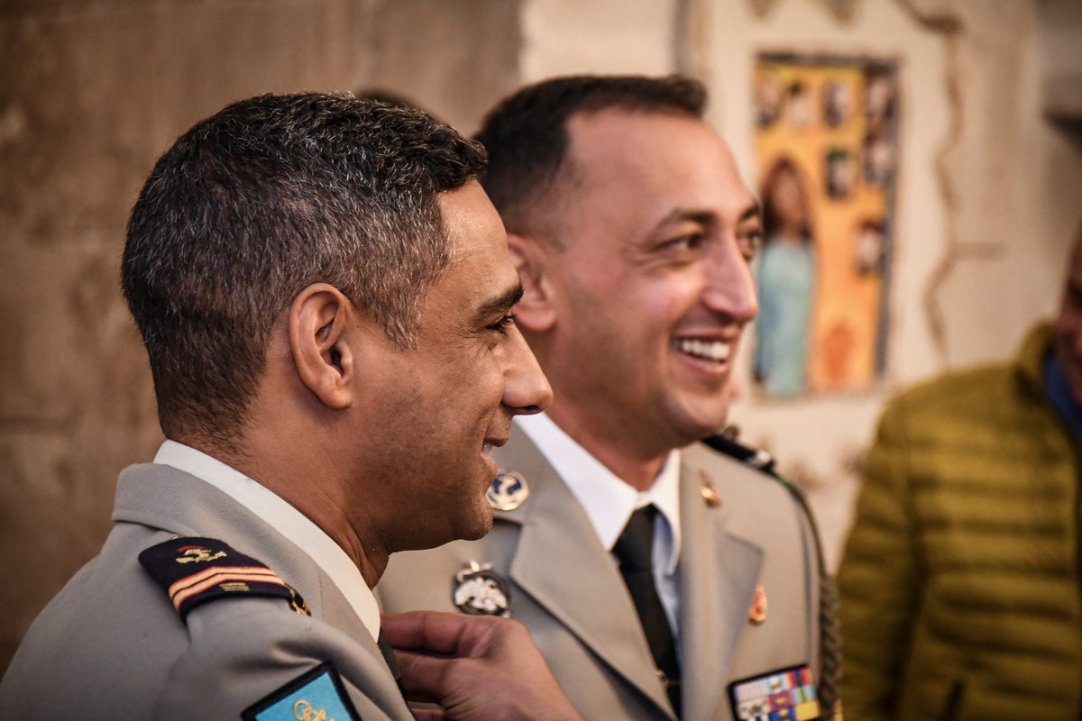 1er_RIMa's tweet image. #Fiersdenossoldats : le maire de la @villeangouleme témoigne sa reconnaissance aux marsouins du #1RIMA de retour de mission au Levant. Il salue leur engagement au service de la France ainsi que le soutien sans faille des familles !
#ALaHauteur #SoldatsDeLaNation