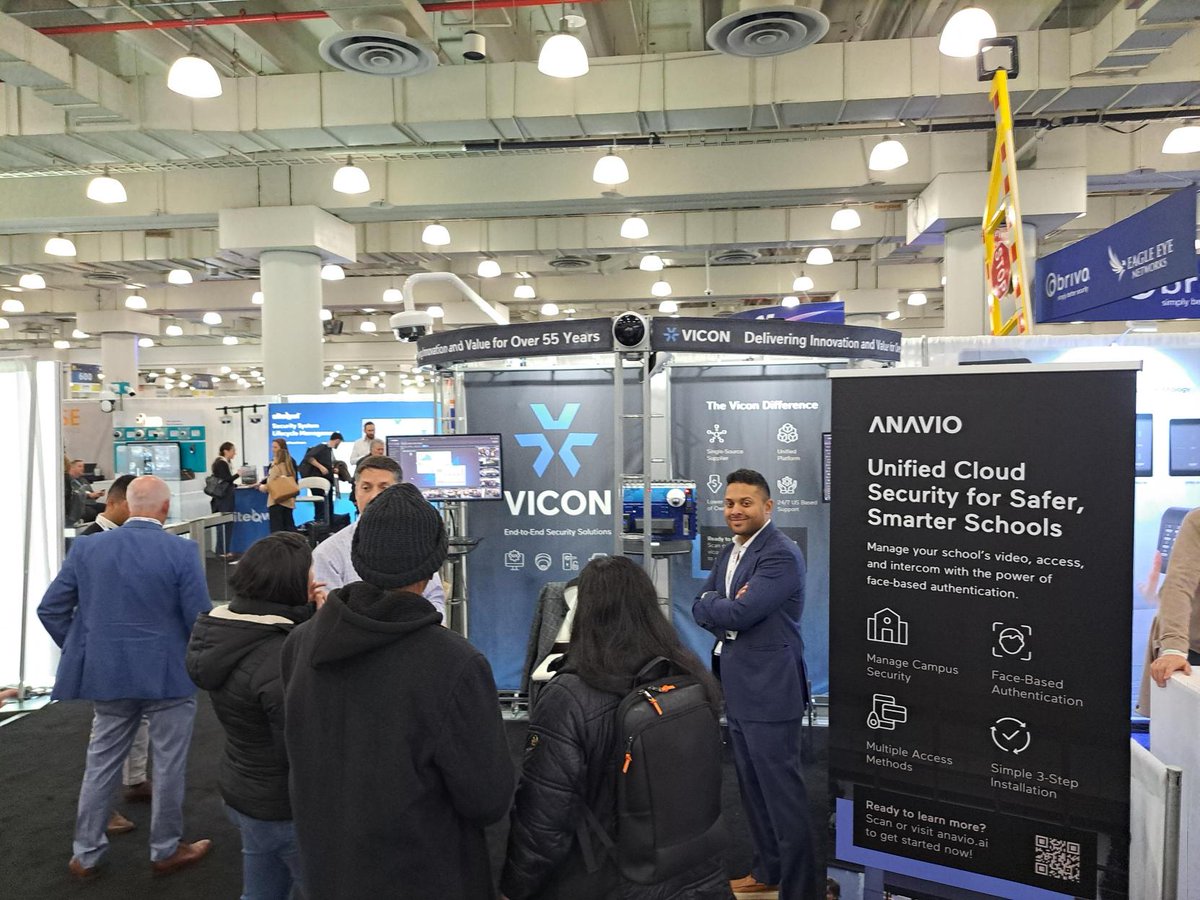 viconindustries's tweet image. Are you at #ISCEast today? If so, be sure to stop by Booth #215 to check out Vicon's latest reveals.
P.S. Drop your business card in the raffle for a chance to win a VICON Cooler 😎