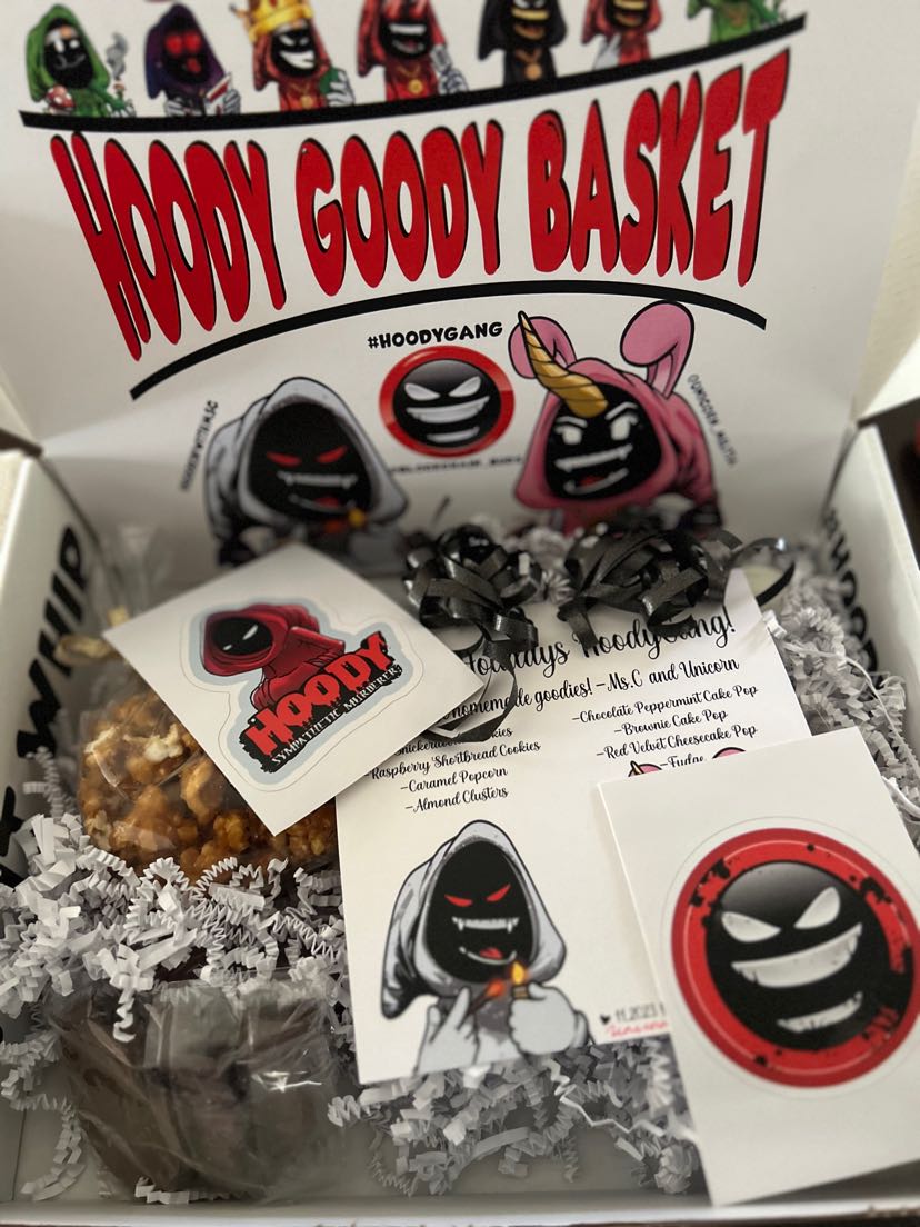 Omgggg!!! Huge shoutout to @unicorn_militia <a href="/CookinWithMsC/">Ms.C 🥀</a> and @Blockchain_Buds on the Hoody Goody Basket! Hoody Gang is the alpha...
