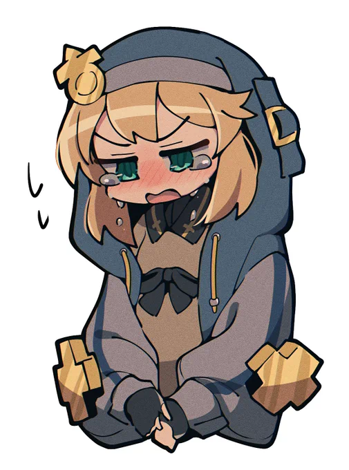 負けてべしょべしょに泣くブリジット 