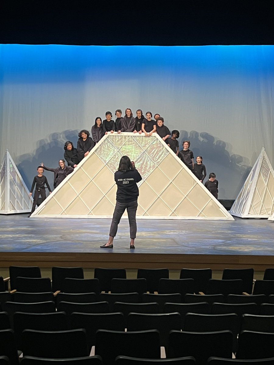 Congrats to the cast and crew of Frozen Jr!  A great first show today for the entire MS.  2 more chances to see this show!