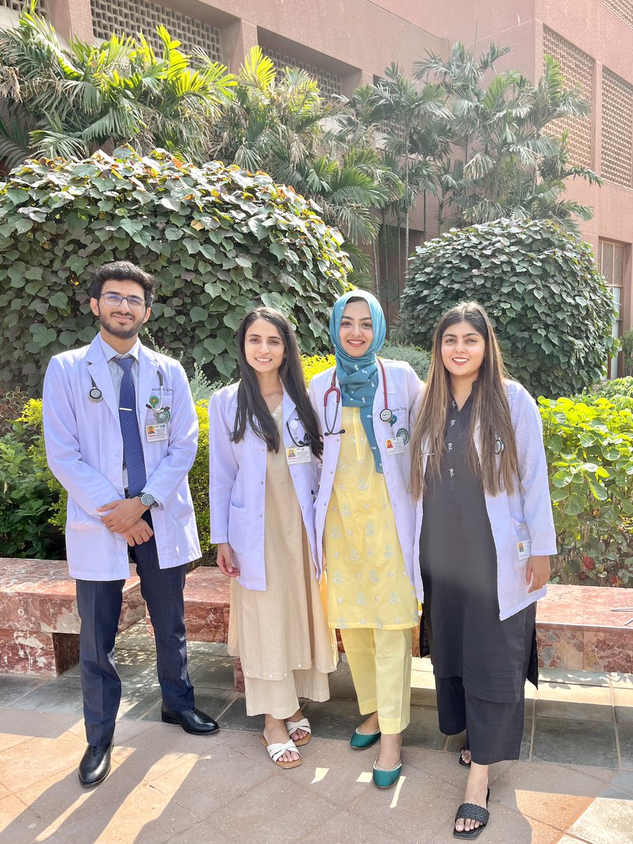Javeria Tariq (@javs0212) on Twitter photo Ending it where it started!!
Last ever OSCE as a medical student done! Grateful to be a part of <a href="/AKUGlobal/">Aga Khan University</a> Ending it where it started!!
Last ever OSCE as a medical student done! Grateful to be a part of <a href="/AKUGlobal/">Aga Khan University</a>