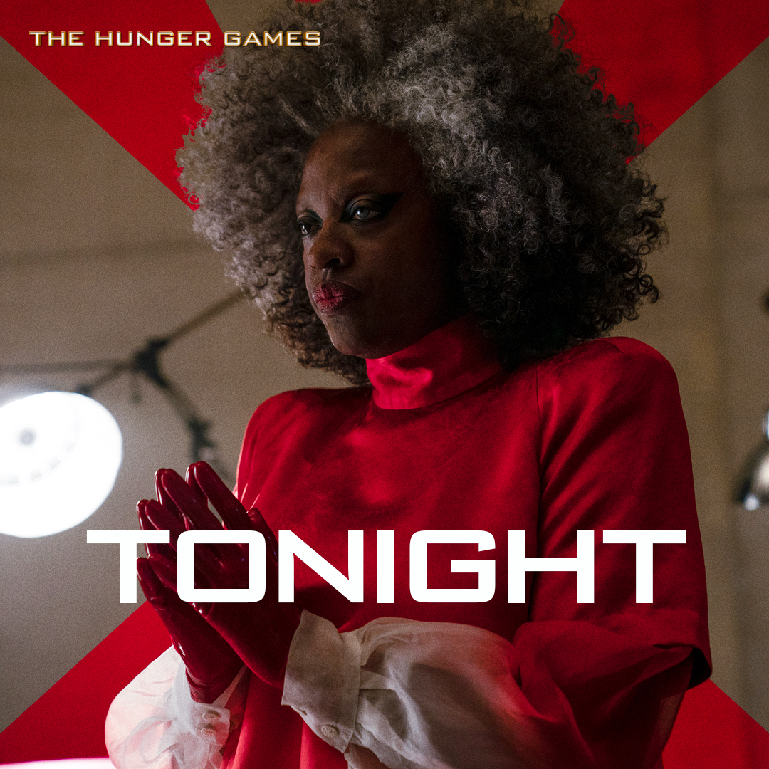 The time has come. #TheHungerGames: The Ballad of Songbirds &amp; Snakes - in theaters everywhere TONIGHT.
