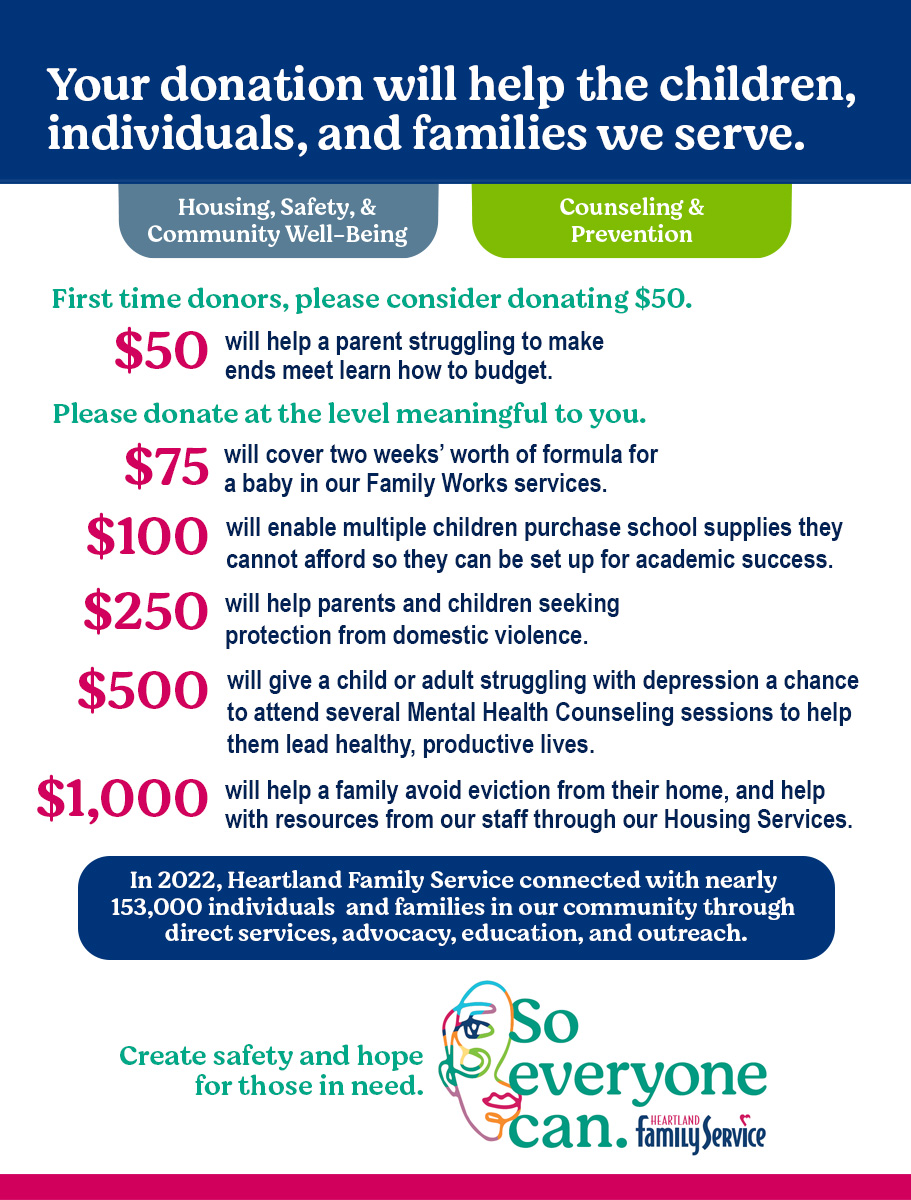 In her early teenage years, Melissa started hanging out with the wrong crowd, which resulted in her smoking marijuana and drinking. Read her recover story: heartlandfamilyservice.org/melissa-can

Please help!
- Donate at heartlandfamilyservice.org/donate-now
- Share Melissa’s story

#heartlandfamilyservice