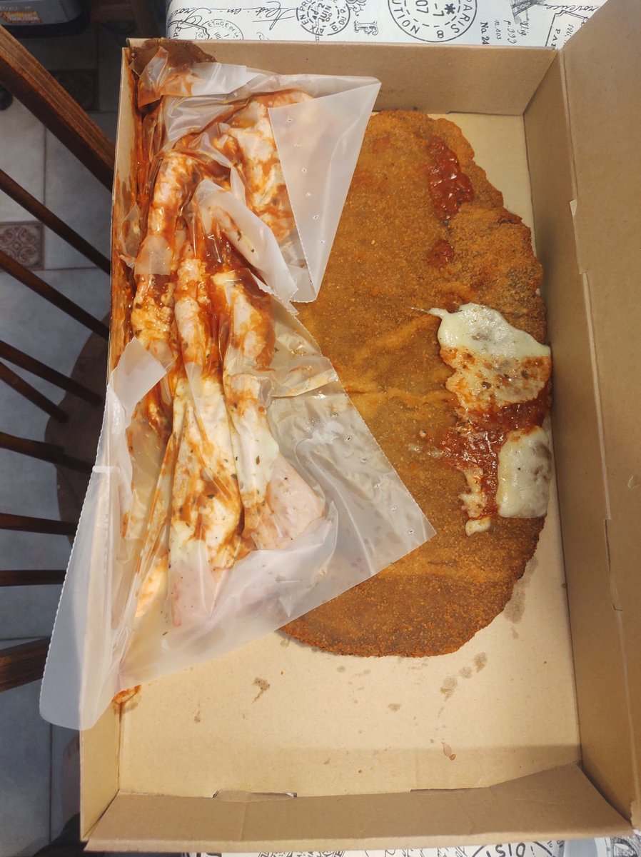 Así llegan los pedidos de <a href="/RappiArgentina/">Rappi Argentina</a> sin las papás y de napolitana no queda nada