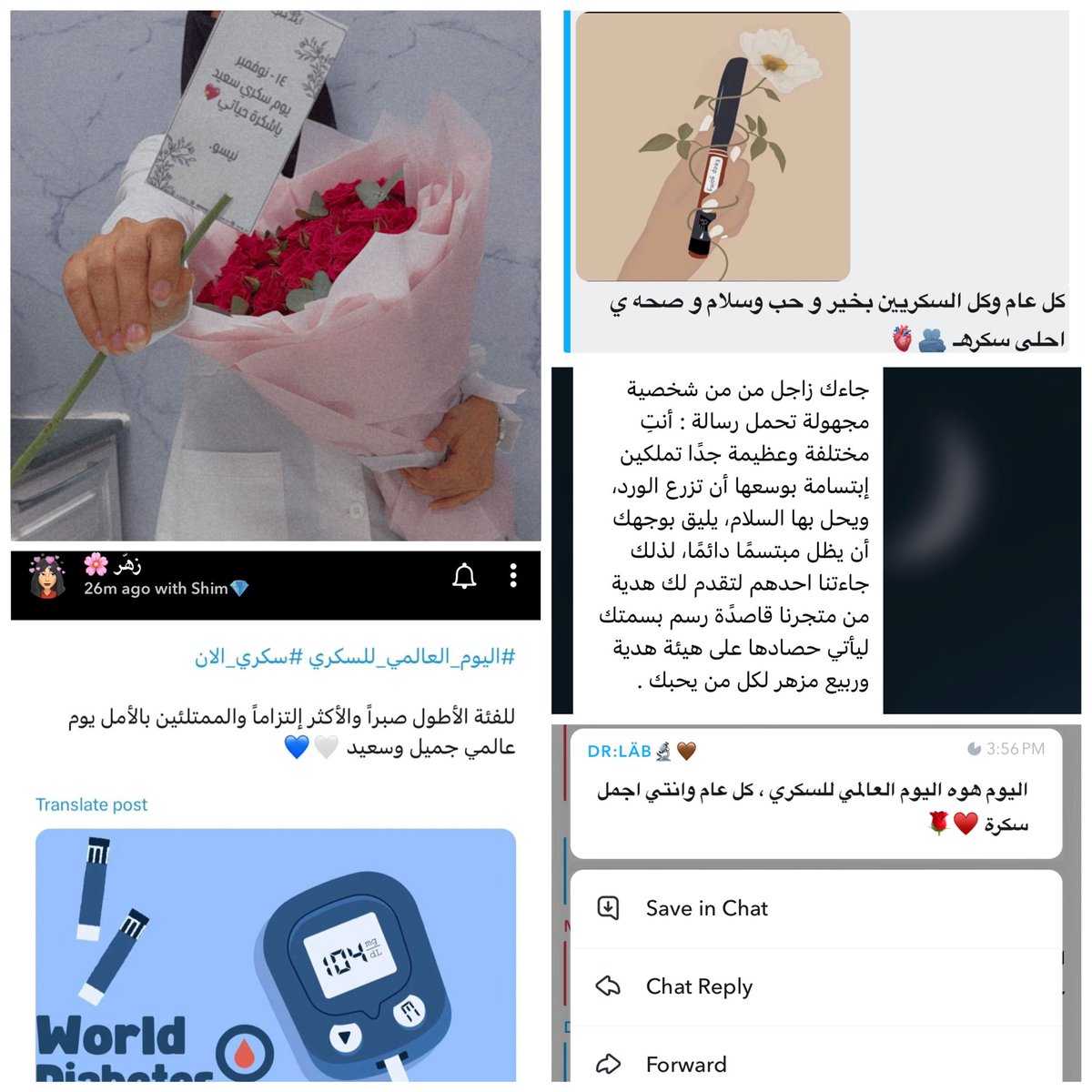 shiom_a's tweet photo. نحن اقوياء بعزيمتنا ودعم الاصدقاء 💙✨  #اليوم_العالمي_للسكري #سكري_الان https://t.co/wc0DxdObwD