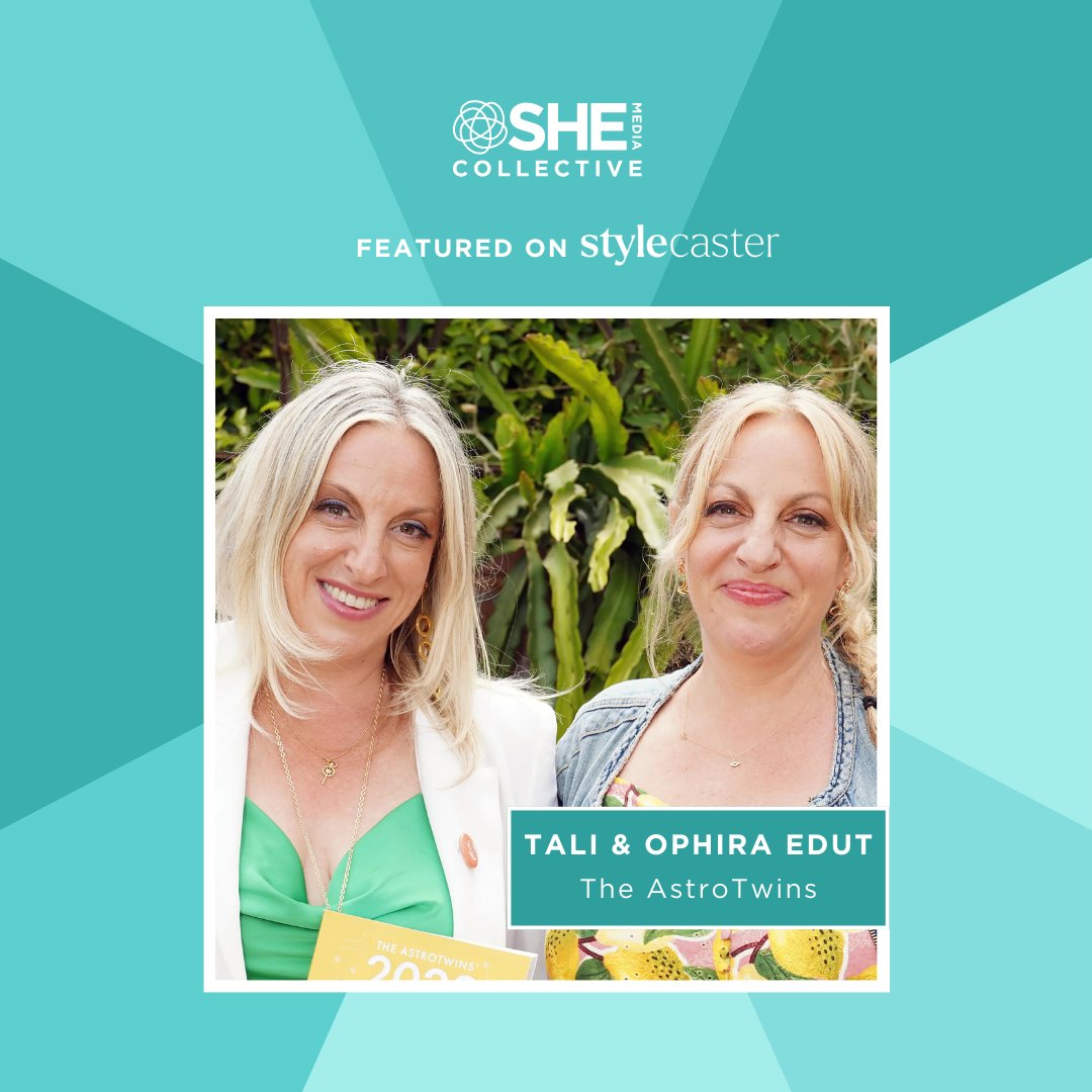 BlogHer (@blogher) on Twitter photo .@SHEKnowsMedia Collective partners Tali & Ophira Edut of The <a href="/astrotwins/">The AstroTwins</a> were featured on <a href="/StyleCaster/">StyleCaster</a> in a recent article about gifts for Pisces that will make them feel loved this holiday season. Read here: bit.ly/3SF6LcK
#shemediacollective #astrology #astrostyle .@SHEKnowsMedia Collective partners Tali & Ophira Edut of The <a href="/astrotwins/">The AstroTwins</a> were featured on <a href="/StyleCaster/">StyleCaster</a> in a recent article about gifts for Pisces that will make them feel loved this holiday season. Read here: bit.ly/3SF6LcK
#shemediacollective #astrology #astrostyle