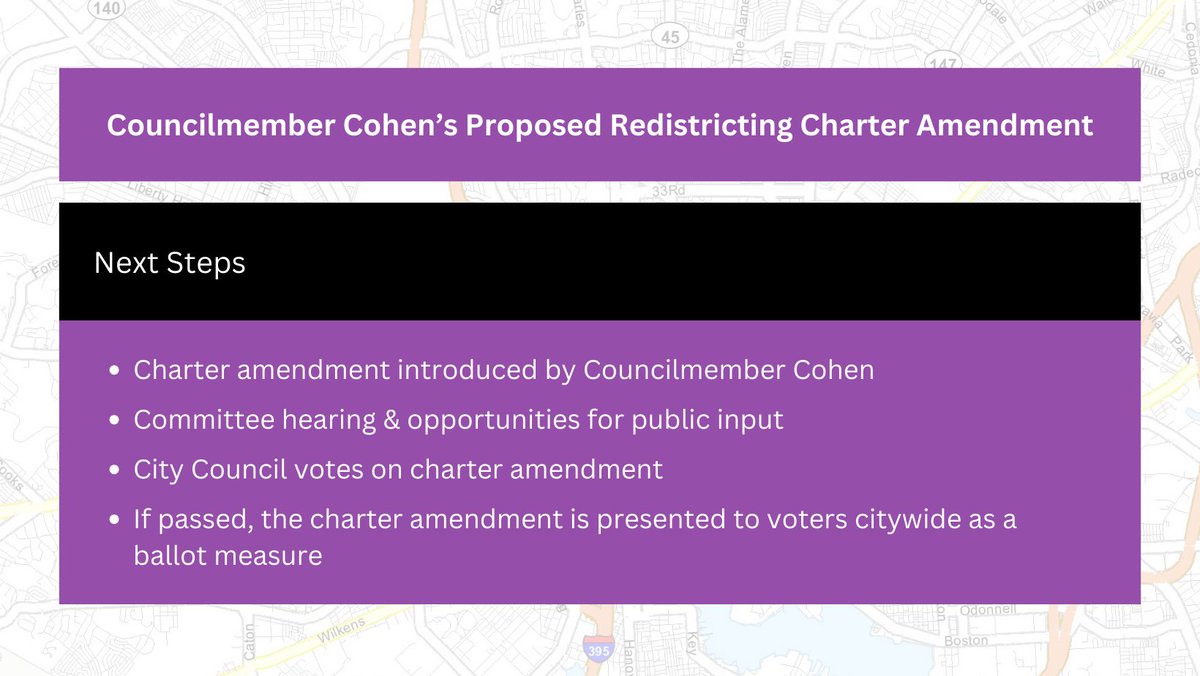 Redistricting will go into effect this Friday, November 17th. If you are in one of the impacted neighborhoods in District 1, we have already begun to implement a plan with your new council district to ensure a smooth and effective transition.
experience.arcgis.com/experience/5ef…