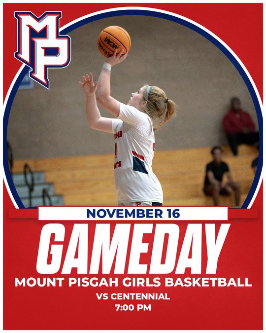 GAMEDAY v Centennial 7pm home #LeadToServe <a href="/PisgahAthletics/">Mount Pisgah Athletics</a>