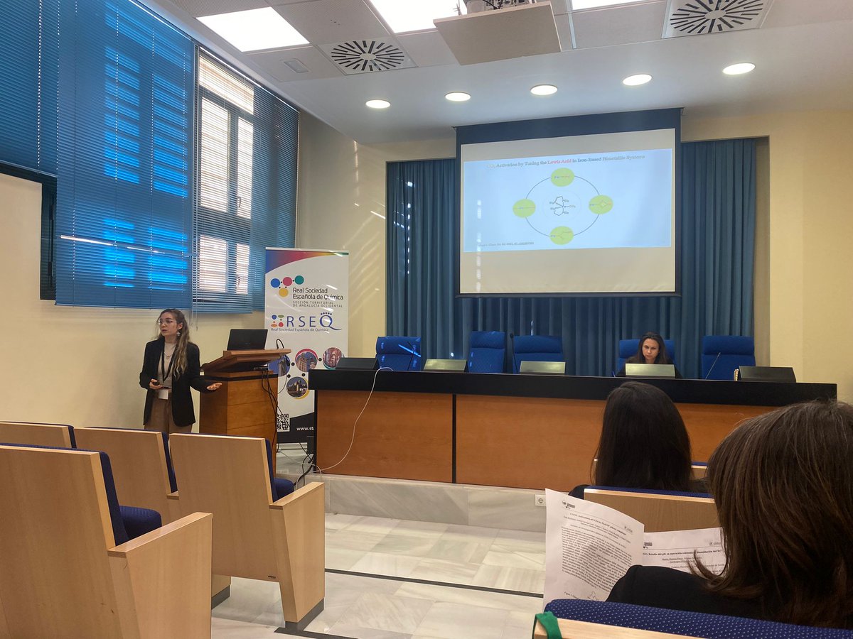 I Just perform at the "7° congreso de doctorandos de la universidad de Sevilla". It's always a great pleasure to share knowledge and chemistry at home!
<a href="/QuimicaUs/">QuímicaUS</a>