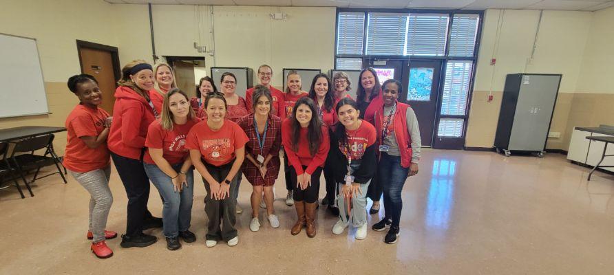 Owings Mills ES is #RedForEd! <a href="/BaltCoPS/">Baltimore County Public Schools</a>
