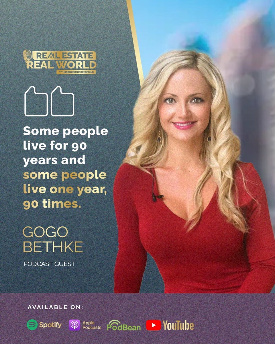 Success isn't an overnight gig. Take it from me, with over 30 yrs in the industry, the hustle and grind are my trusted companions. And just like #Gogo, the Multipassionate Entrepreneur, I know it's all about dedication.💪#RealEstateRealWorld #RealEstate #RealtorLife #HardWorkPays