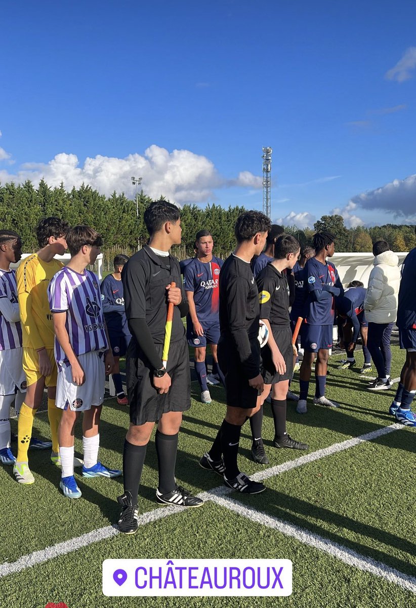 guyangeslm's tweet photo. Ce mercredi, la génération 2008 du #TFC affrontait le #PSG lors d’un match amical au Centre Technique Régional de Châteauroux. 

Le reportage de nos Pitchouns sera bientôt à retrouver sur les réseaux et le site du @ToulouseFC ⚪️🟣

𝗗𝗲𝗯𝗼𝘂𝘁. 𝗧𝗼𝘂𝗷𝗼𝘂𝗿𝘀 😈 https://t.co/laT2Kdqid2