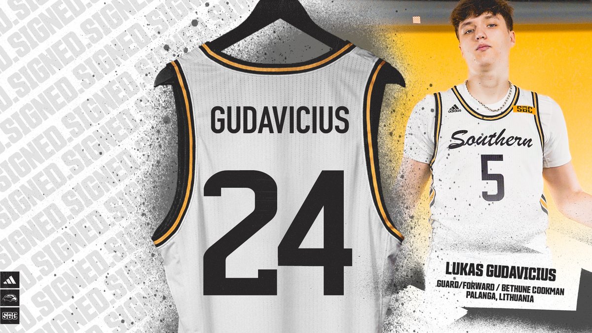 SouthernMissMBB's tweet photo. 𝗜𝗻𝘁𝗲𝗿𝗻𝗮𝘁𝗶𝗼𝗻𝗮𝗹 𝗣𝗶𝗽𝗲𝗹𝗶𝗻𝗲 𝗦𝘁𝗮𝘆𝘀 𝗗𝗲𝗲𝗽 🇱🇹

🏀 @lukas_g1 
👉 Forward
📍 Palanga, Lithuania
➡️ Salt Lake City CC/Bethune Cookman

Welcome to #LaFamilia 🤘 https://t.co/WobRuN3MFf