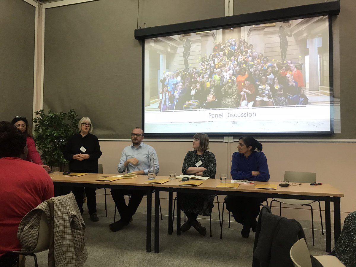 Loved hearing more about this amazing project today, a gold standard example of co-produced research involving older women in Manchester. It was incredibly moving to hear from the women behind this project, or rather, movement!