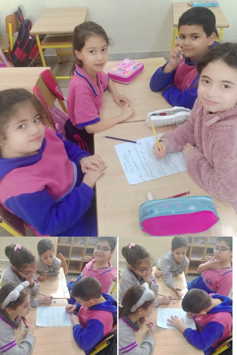 Doaa Dali (@doaad17) on Twitter photo Alone we can do so little; together we can do so much. Helen Keller
Grade 2E learners enjoyed Fix it Sentences Activity. They collaborated to find mistakes in the sentences and corrected them to have complete sentences. <a href="/NouraYehia9/">Noura Yehia</a> <a href="/soha_nj/">Soha Najem</a> <a href="/makdawhaschool/">Makassed Dawha School</a> Alone we can do so little; together we can do so much. Helen Keller
Grade 2E learners enjoyed Fix it Sentences Activity. They collaborated to find mistakes in the sentences and corrected them to have complete sentences. <a href="/NouraYehia9/">Noura Yehia</a> <a href="/soha_nj/">Soha Najem</a> <a href="/makdawhaschool/">Makassed Dawha School</a>