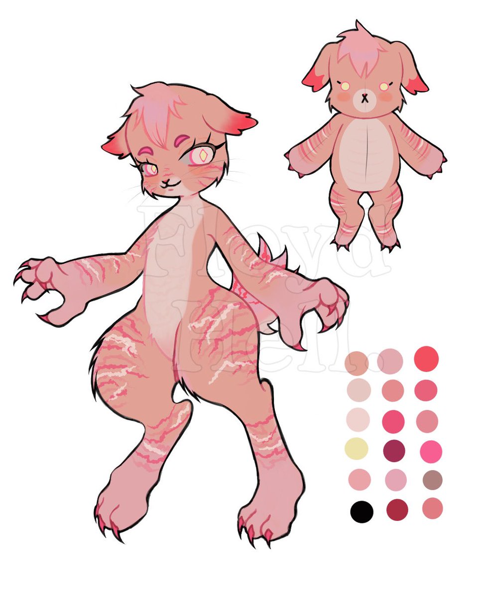 Pink kitty candy (OPEN)
Sb: 5 usd
Mi: 1 usd
Ab1: 30 usd
Ab2: 45 usd (commercial use)
The auction ends after 24 hours after the las body or and Ab.
#furry #furryart #furrycommission #furryadopt #adopt #feline #furryfeline #adoptable #adoptablecat #auction #adoptauction #art