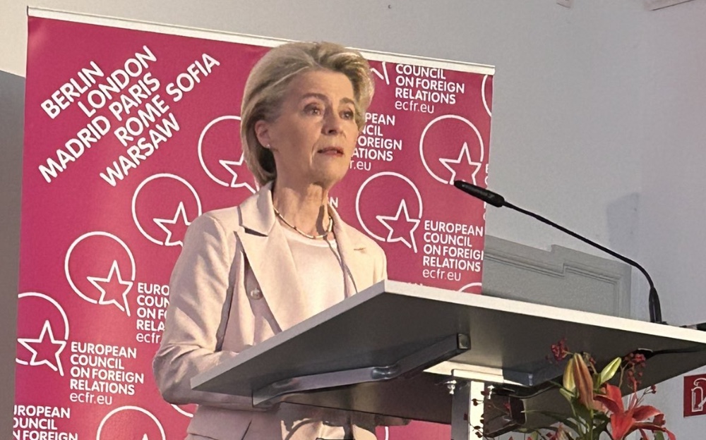 'ECFR has not only analysed but shaped European foreign policy for over fifteen years.' @vonderleyen in her opening remarks at the @ecfr and @merics_eu European China Conference today