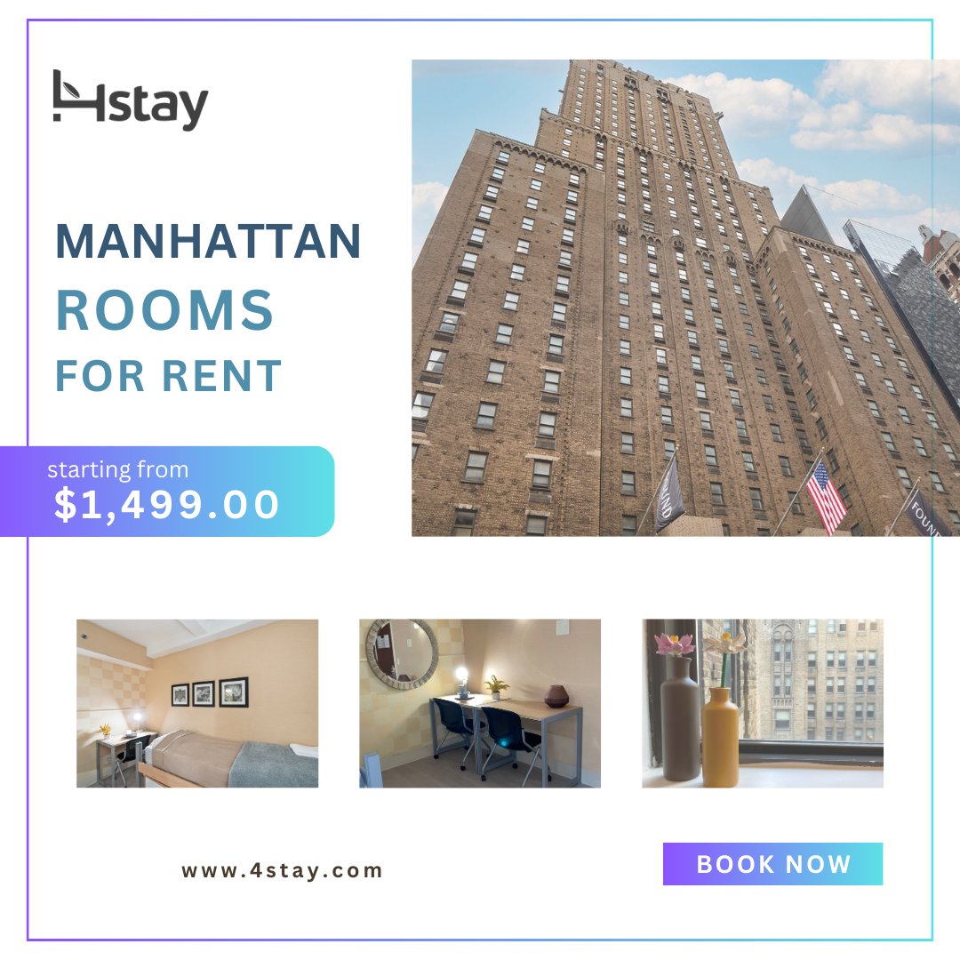 This cozy single room in #TurtleBay is perfect for students or professionals who are looking for a comfortable and affordable place to live. 📚

Book your next home with 4stay.com

#Fourstay #NYC #NewYork #Manhattan #LexingtonAve #EastSide #Rent #Cozy #Comfortable