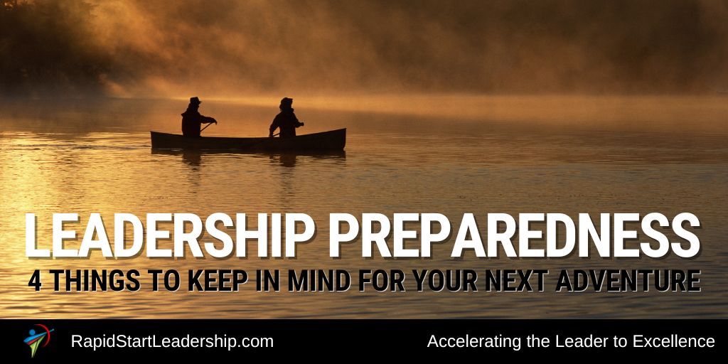 This post includes my favorite quote from 1970s TV.  
Also some helpful thoughts about what it means to be prepared as a leader.  rapidstartleadership.com/leadership-pre… #leadership