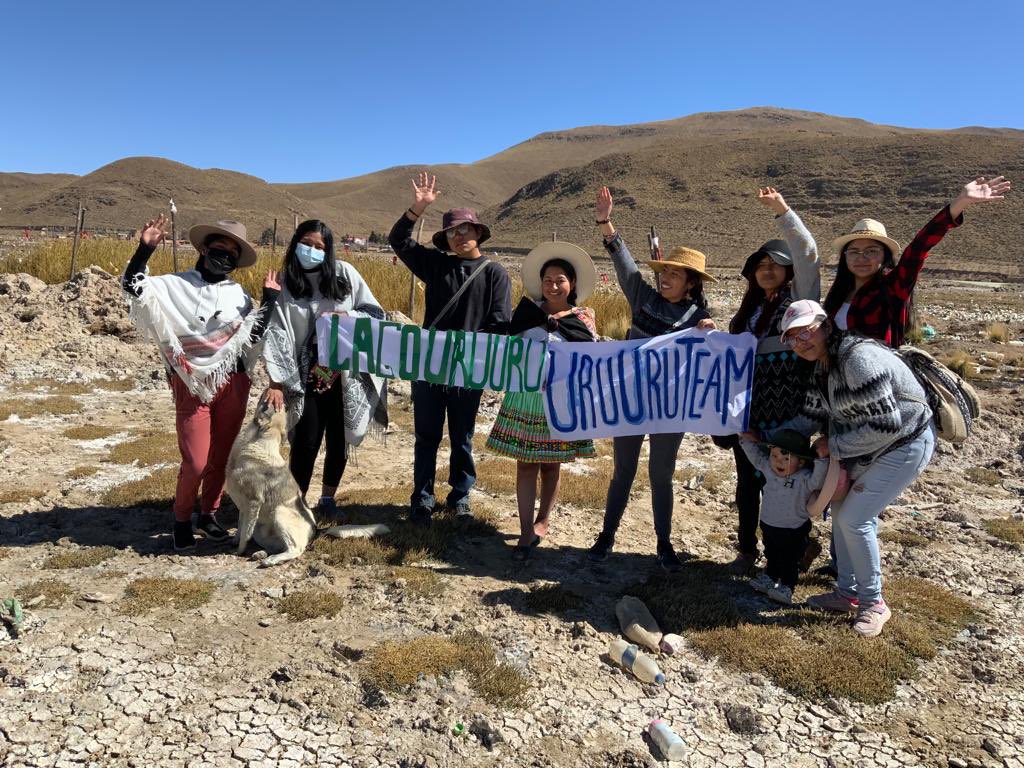 girlrising's tweet photo. 📣 Shout out to Dayana Blanco, #FutureRising Fellow, #Bolivia for winning the @UNDP's #EquatorPrize!  📣

She and her team of 15 #Indigenous Bolivian women were honored for their efforts in restoring Uru Uru Lake using nature-based solutions.

Learn more: https://t.co/vKWWH1KWVn https://t.co/C1ujahcKQ8