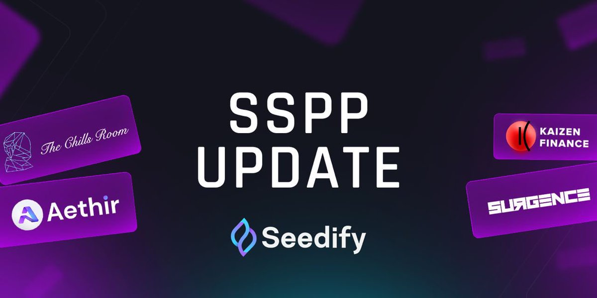 SeedifyFund's tweet photo. Partnering up is the way to level up 🚀

Over the last few weeks we've welcomed new members to the Seedify Solutions Partners Program (SSPP) 🤝

All these partners will help our projects go up a few notches 📈

We take on partners across different fields, in order to support projects in multiple areas, both before and after launch.

The tokenomics of a project can be a struggle, so we onboarded @kaizen_finance.

They facilitate the technical process of token creation, as well as bridging, staking, farming or market making.

Every web3 project needs a strong community to be successful.

@surgence_io is set out to give a helping hand to our gaming projects on community growth, by connecting them to their gaming hub.

The specialized gaming cloud @Aethir_ provides makes all the difference when launching a game.

They help solve latency issues when gaming on cloud, assuring a smooth deployment and wider access to a game, which is crucial for the prosperity of any gaming project.

And once a project has a strong game, they need people to test it and give feedback.

So we reached out to @TheChillsRoom — their web3 gaming community will play new games we're launching, provide suggestions of improvement and create content about them, helping spread the word.

If you’re keen to dive deeper into our new partners, check out the article we put together 👇

https://t.co/HZrkrLSHty