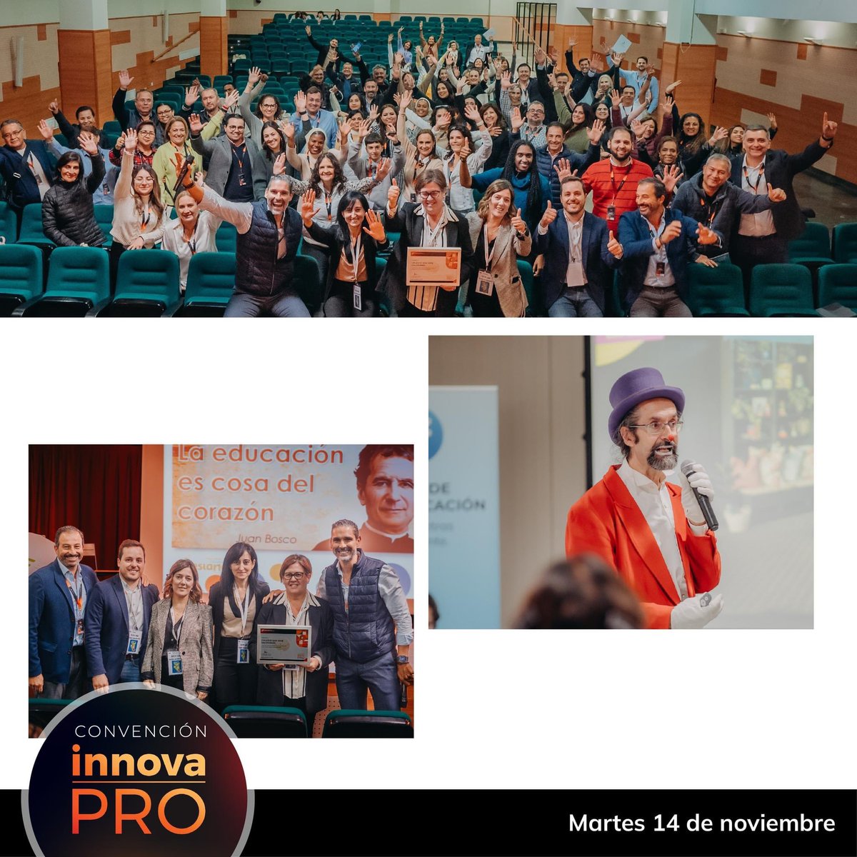 SalesianasSJ's tweet photo. Una vez más, nuestro centro se ha convertido en una de las sedes de la Convención Educativa #innovaPRO que muestra a profesores y directores de diferentes países los proyectos de innovación que se integran en nuestro Proyecto Educativo.
#LaAlegríaDeCrecerJuntos https://t.co/nVI88kpONd