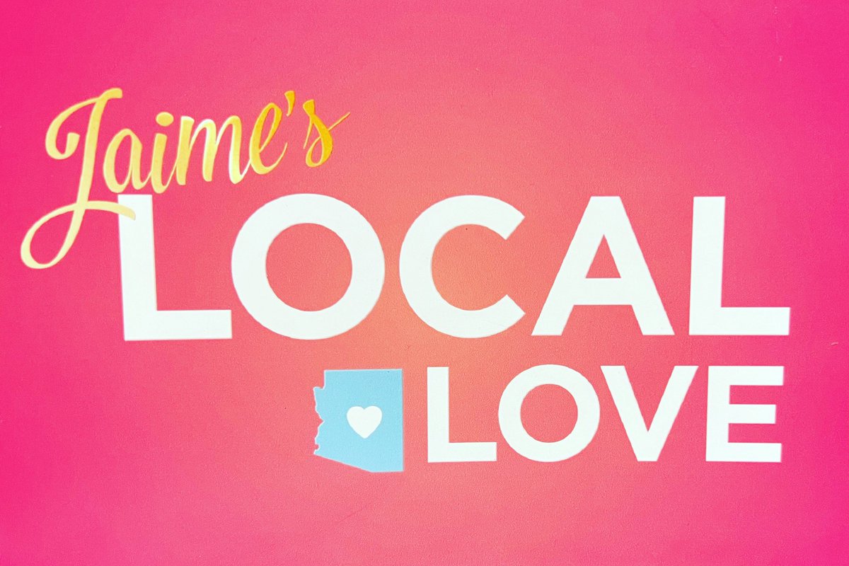 cerretanews's tweet photo. I love local!!! 💕 🌵 
I’m booking for Jaime’s Local Love in 2024 for both the TV segments and the Podcast. 🎙️ 
These must be locally created businesses 
EMAIL ME with your suggestions and help me show off the hidden gems in your neighborhood. 💎 
jcerreta@azfamily.com https://t.co/4BvY7ehtEv