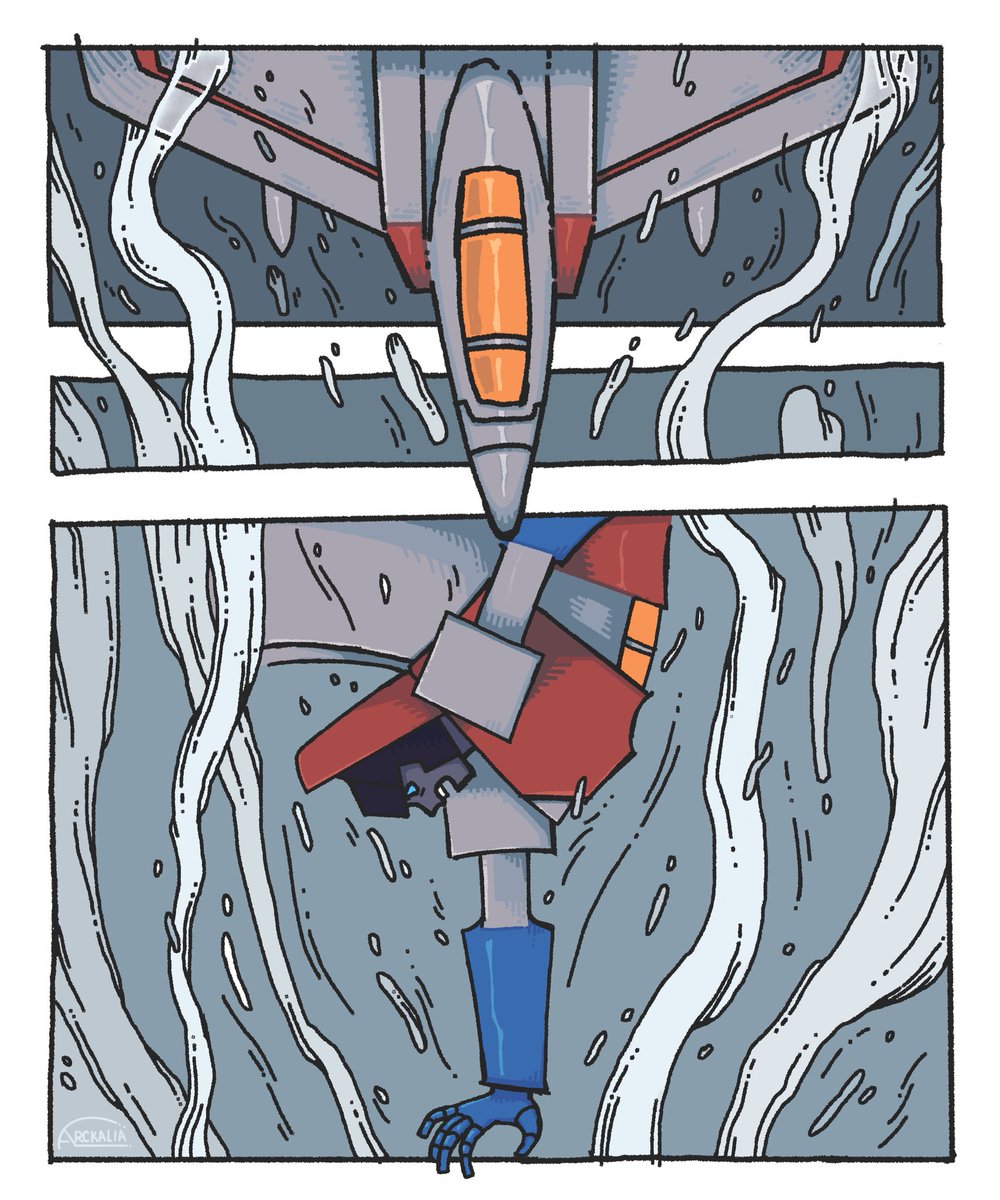 arckalia's tweet image. Fire in the sky ☁️❄️