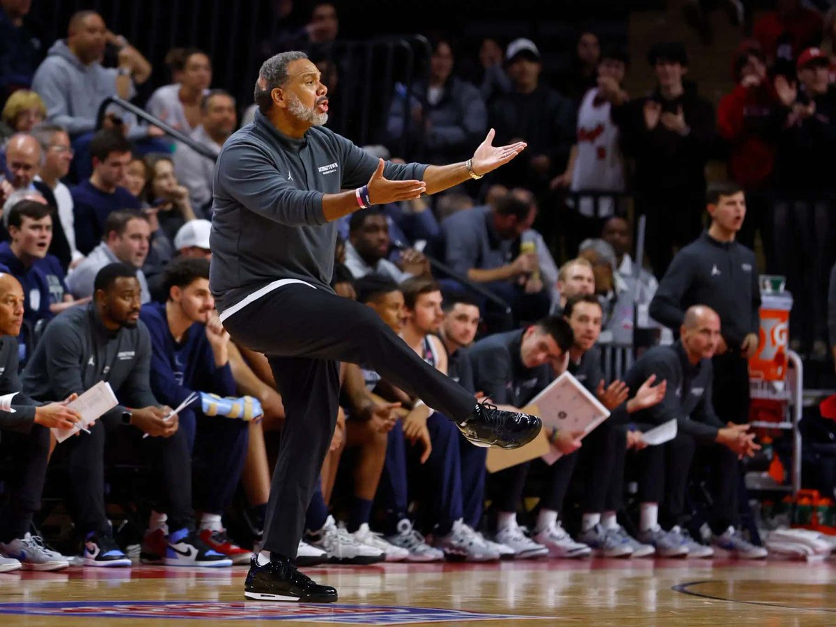 Ed Cooley Was Forced To Rant About Journalism To Try And Distract People From The Fact He's A Traitor And Georgetown Is Still A Disaster Of A Program barstoolsports.com/blog/3493626/e…
