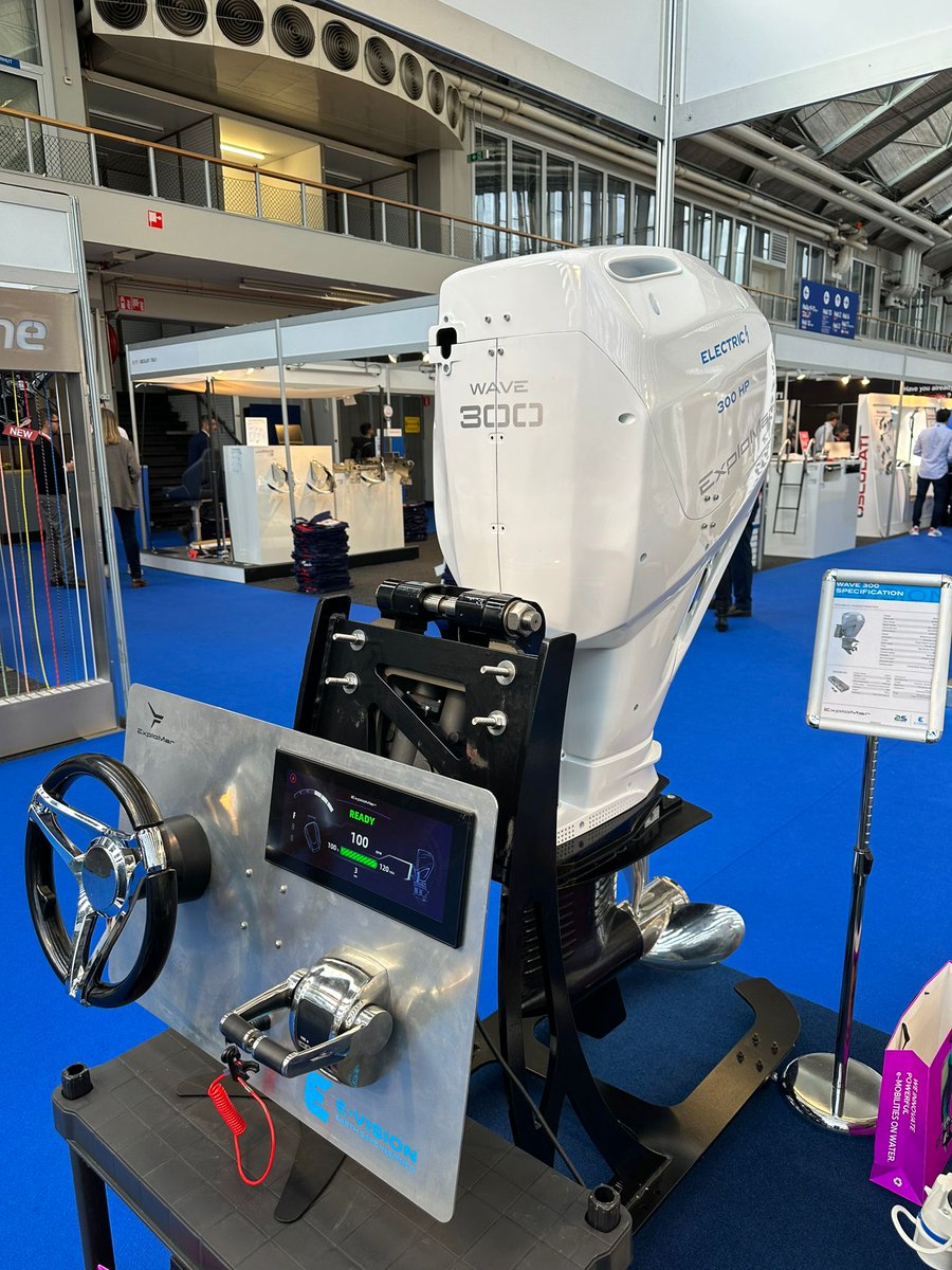 AS_Labruna's tweet image. AS Labruna al MetsTrade 2023 di Amsterdam. Pronti a scoprire il futuro della propulsione nautica? Vi aspettiamo allo stand 265 per toccare con mano i nostri prodotti E-Vision: motori elettrici full electric, kit marini, fuoribordo da 300 cavalli e molto altro.

 #metstrade2023