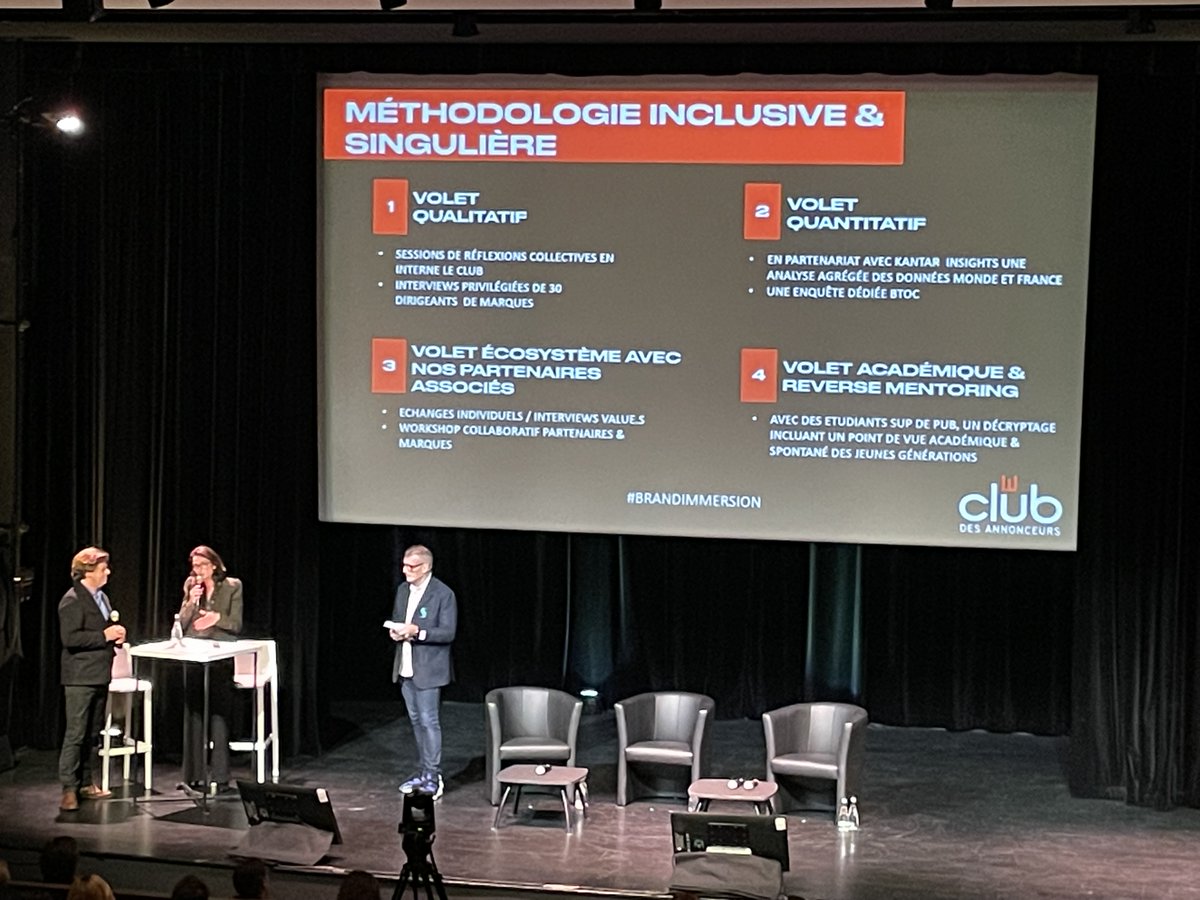 🔴"Nous nous sommes concentrés sur la mutation des valeurs sur lesquelles se fonde notre société, pour décrypter ce sur quoi repose réellement la valeur des marques. En conclusion, quels sont les nouveaux horizons de la création de valeur ?"
<a href="/karinetisserand/">Karine Tisserand</a> #BRANDIMMERSION