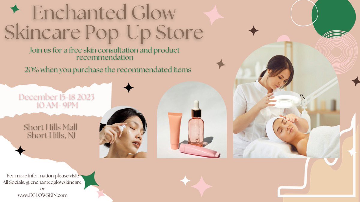 mol_eng1216's tweet photo. I created #enchantedglowskincare for a social media campaign project. By using the principles of design and composition elements I was able to create this post. #su2412 https://t.co/g9qI7mTdmq