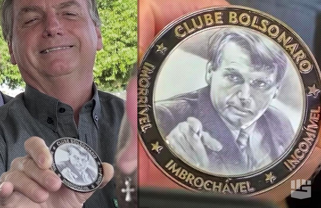 slpng_giants_pt's tweet photo. O ex-presidente Jair Bolsonaro afirmou em uma entrevista hoje que seria uma inverdade dizer que ele teria dito que seria "imbrochável"

No entanto, a cena, um tanto quanto esdrúxula, ocorreu algumas vezes, sendo a mais famosa no 7 de setembro, onde ele mesmo havia instigado milhares de pessoas a gritarem a expressão para ele mesmo.