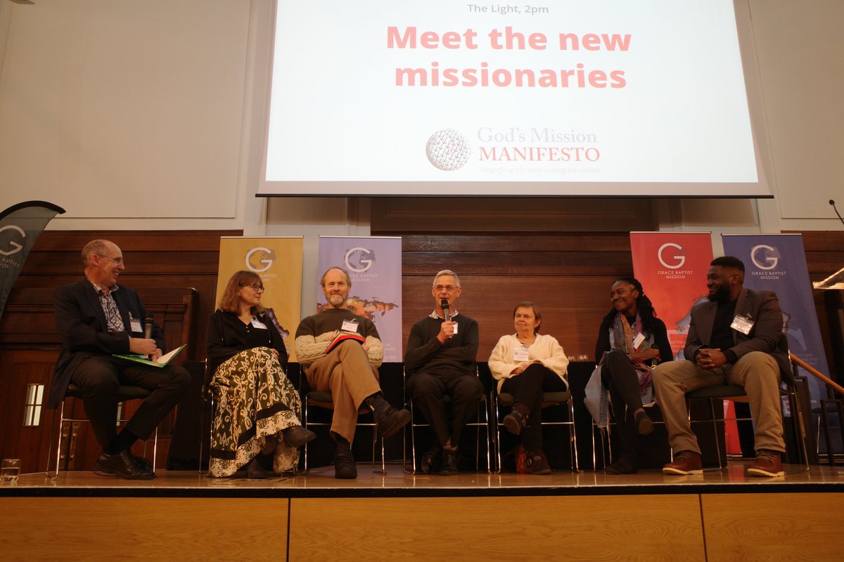 One particularly exciting part of AMD was the opportunity to introduce three new sets of missionaries - praise the Lord!
Find out more 👇
gbm.org.uk/.../16/three-n…
Please pray for them as they begin new ministries or adapt to new situations.