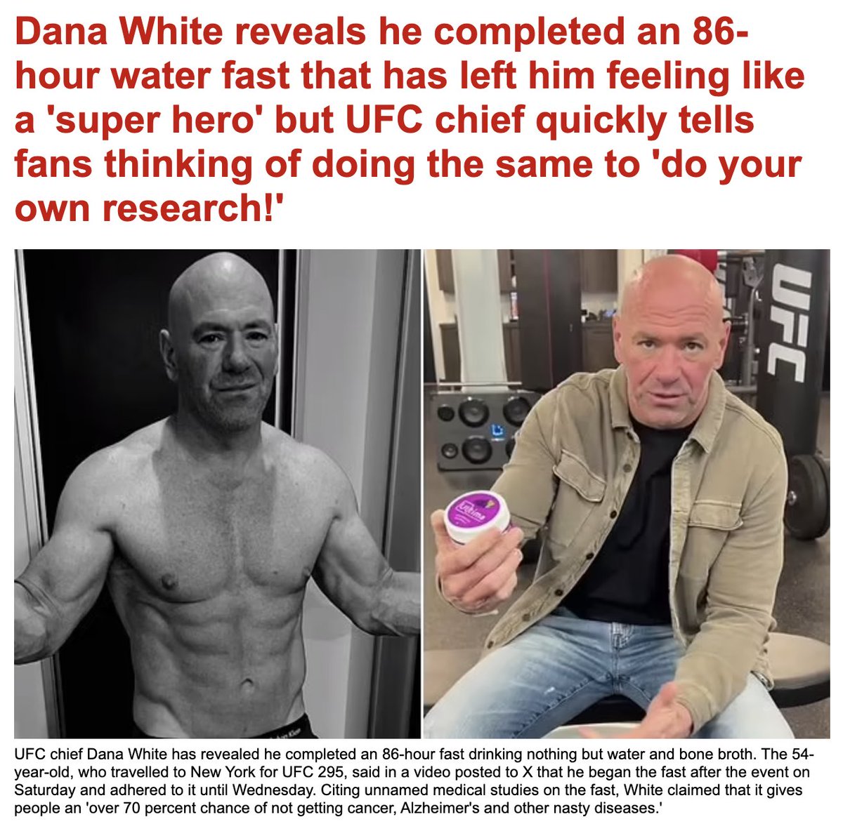 DiedSuddenly_'s tweet image. What claims a water fast helps prevent cancer. 

Does anyone want to take a guess why?