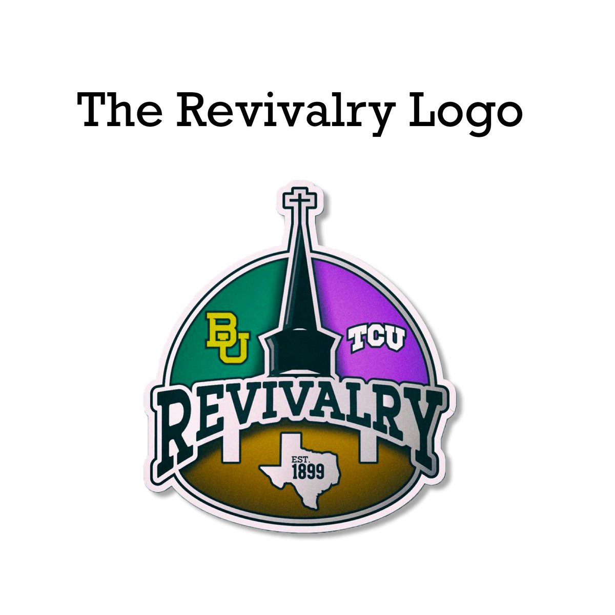 tedvid's tweet photo. #TheRevivalry lives on.
Polling is over, and we have our logo and our trophy.
Working behind the scenes to get the trophy made and will keep you updated on the website and here.
One of you will be holding onto the trophy for a year following Saturday's Baylor vs. TCU result. https://t.co/vdGugf7etv