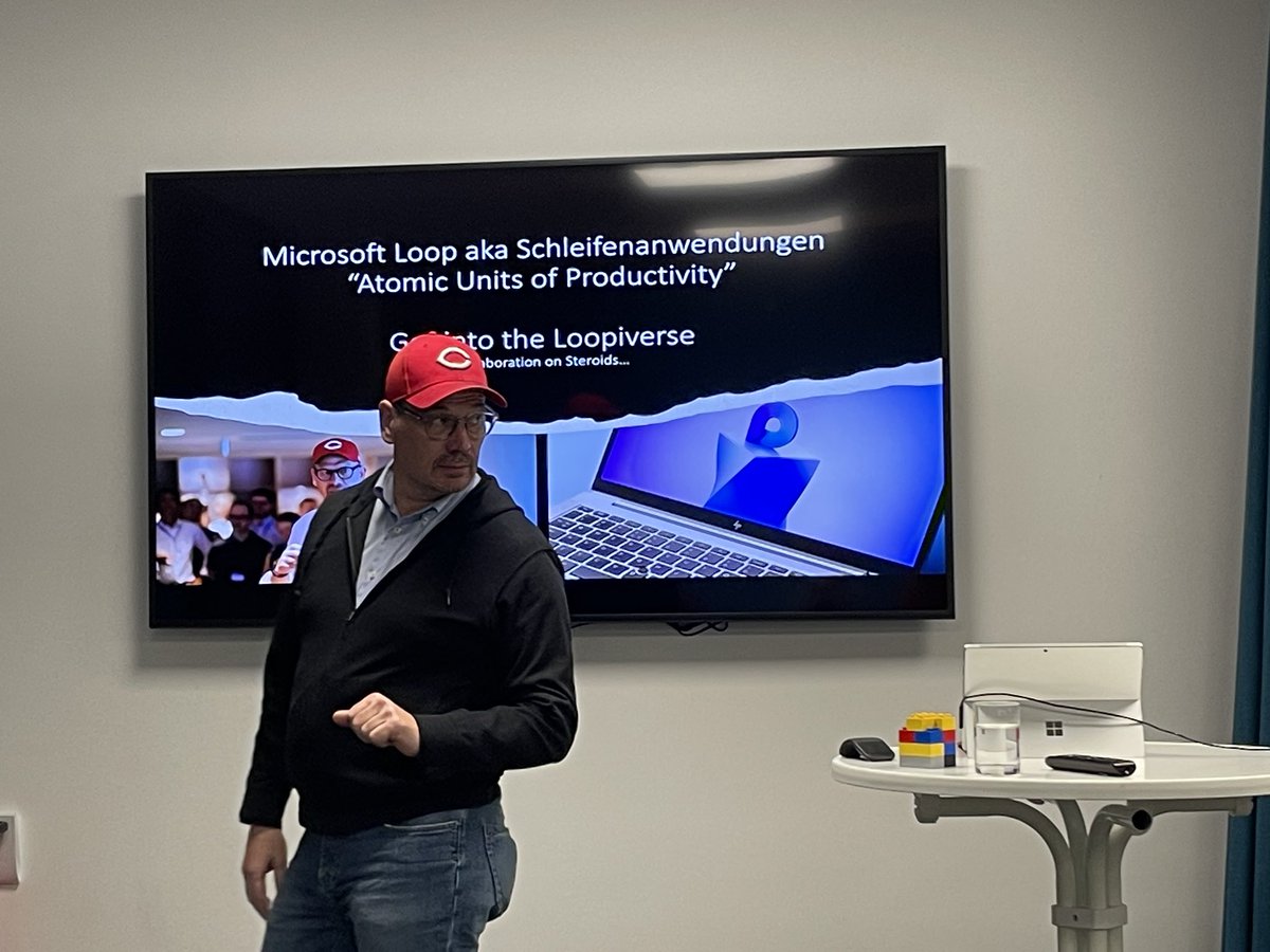 Heute beim @ModernWorkMS Meetup eins meiner Lieblingsthemen: @MicrosoftLoop mit @ChTwiehaus
