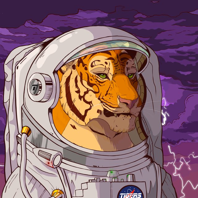 To the moon with @yeahtigers & @tigerfloger